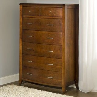 Bow Front 7 drawer Chest Domusindo Dressers