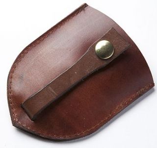 hand made leather key pouch case by tanner bates