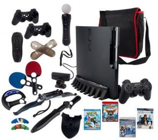 PlayStation Move Bundle with 320GB PS3 Console& Sports Champions Game —