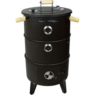 Cajun Injector Charcoal Chicken Cooker/Smoker/Grill — Multi-Level, 25in.L x 21in.W x 37in.H, Model# 22174-01937  Grills   Accessories