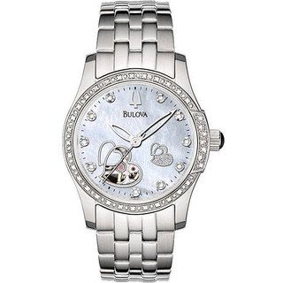 Bulova Women's Diamond Accent Automatic Watch Bulova Women's Bulova Watches