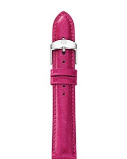 MICHELE Hot Pink Glitter Watch Strap, 16mm's