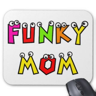 Funky Mom Mouse Pads
