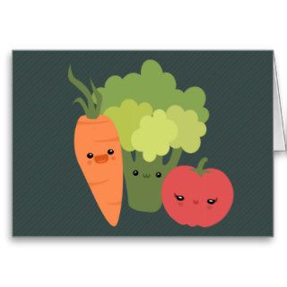 Veggie Friends Greeting Card