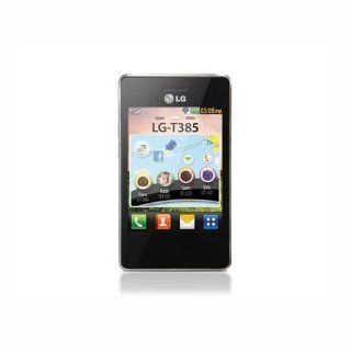 LG T385 BLACK Cell Phones & Accessories