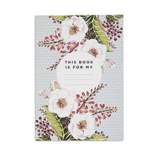 blooms notebook by charlotte day