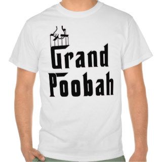 Grand Poobah in Godfather Style Font Tshirts