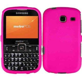 For Straighttalk Samsung SCH S380C S380C Hard Cover Case Hot Pink Accessory Cell Phones & Accessories