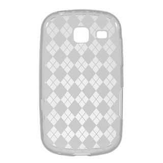 Samsung Freeform III/R380 TPU Protector Case   Clear Check [Electronics] Cell Phones & Accessories