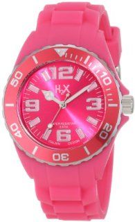 H2X Women's SF382DF1 Reef Luminous Water Resistant Hot Pink Soft Rubber Watch at  Women's Watch store.