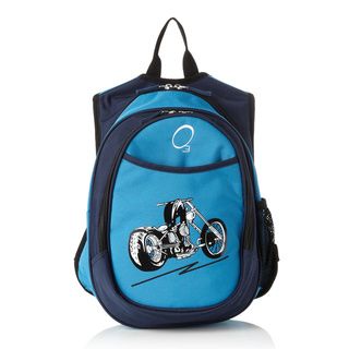 Obersee Kids All in one Blue Motorcycle Backpack With Cooler