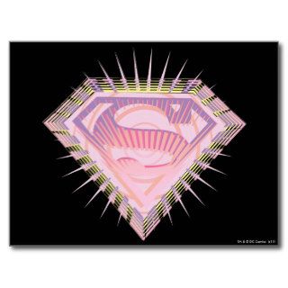 Supergirl Rad Logo Postcard