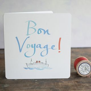 bon voyage card by moobaacluck