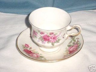 Queen Anne Bone China Cup & Saucer A 57 O  Drinkware Cups With Saucers  