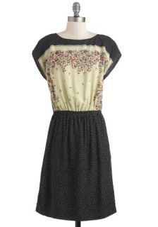 A Dot to Fall For Dress  Mod Retro Vintage Dresses