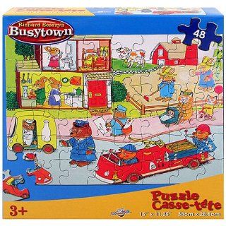 Richard Scarry's Busytown 48 Piece Puzzle Toys & Games
