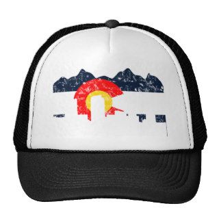 Denver Colorado Flag Hats
