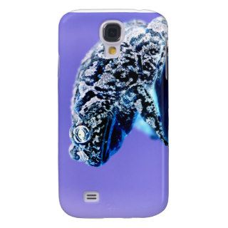 Frog toad  photo inverted blue black samsung galaxy s4 cases