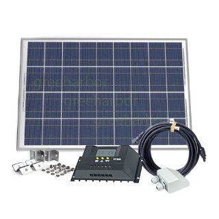 Rv, Marine Solar Power Kit 140 Watt 12v Solar Charging System  Solar Panels  Patio, Lawn & Garden