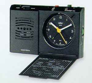 Braun AB314VM Voice Memo Travel Alarm Clock —