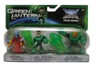 Green Lantern Action League Movies Series Action Figures & Accessories, Includes Krona, Hal Jordan and Kilowag Toys & Games