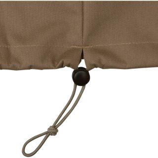 Classic Accessories Fire Pit Cover — Fits Square Pits, Pebble, Model# 71942  Patio Furniture Covers
