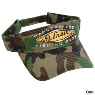 St. Croix Rods Handcrafted Fishing Rods Camo Visor 438848