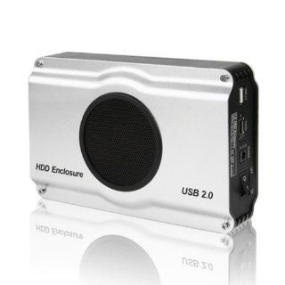 Storm Store WLX 393 3.5" USB 2.0 ESATA to SATA Mobile Aluminum Hard Driver HDD Enclosure/Case Sliver Built in Fan Electronics