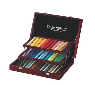 Prismacolor Premier Colored Pencil Wooden Box Set, 96 Colored Pencils (1758100)  Wood Colored Pencils 