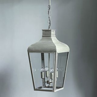 ashby lantern glass pendant by rowen & wren