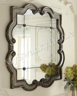 Shop Large Ornate Silver Square Wall Mirror QUATREFOIL at the  Home Dcor Store. Find the latest styles with the lowest prices from Home Decor Source