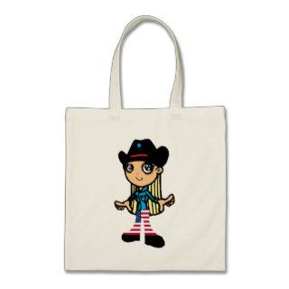 Anime Cowgirl Tote Bag