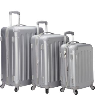 McBrine Luggage Eco Friendly Three Piece Set With Spinner Wheels