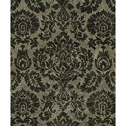 Evan Grey Transitional Area Rug (76 X 96)