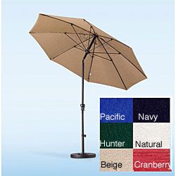 Fiberglass Olefin Crank And Tilt 9 foot Umbrella