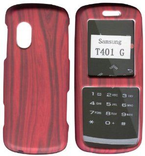 Wood Design Samsung T401G TracFone, Straight Talk Prepaid Net 10 Case Cover Hard Phone Cover Snap on Case Faceplates Cell Phones & Accessories