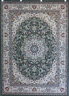 Shop Traditional Area Rug 9 Ft. 2 In. X 12 Ft. 6 In. Green Persian 401 at the  Home Dcor Store