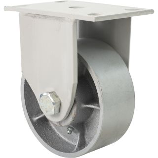 Fairbanks Rigid Extra Heavy Duty Replacement Caster — 6in. x 2 1/2in.  1,500 Lbs.   Above
