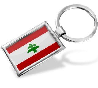 Keychain "Lebanon Flag"   Hand Made, Key chain ring Automotive