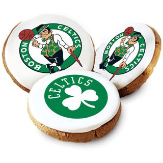 Mrs. Fields Boston Celetics Logo Butter Cookies (pack Of 12)