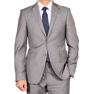 Mens Charcoal Grey Slim Fit Suit