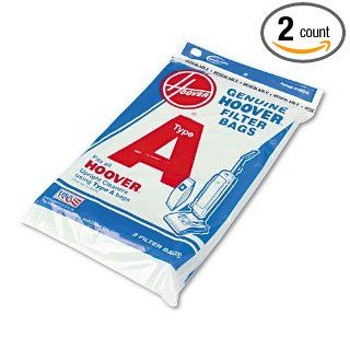 Hoover  Commercial Elite Lightweight Bag Style Vacuum Replacement Bags, 3 Pack    Sold as 2 Packs of   3   /   Total of 6 Each Household Vacuum Bags Upright