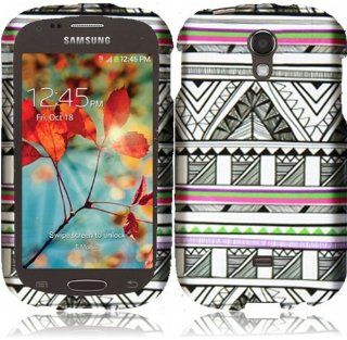 For Samsung Galaxy Light T399 Cover Case (Antique Aztec Tribal) Cell Phones & Accessories