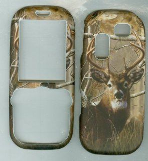 Camo Real Tree Buck Deer Hard Faceplate Cover Phone Case for Samsung Gravity 2 T469 T404g Sgh t404g Cell Phones & Accessories