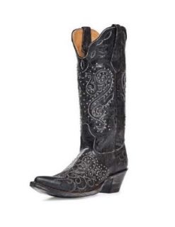 Johnny Ringo Western Boots Womens Cowboy Sagrada Black JRS405 21X Shoes