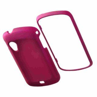 Rubberized Shield for Samsung i405 Stratosphere Rose Pink Cell Phones & Accessories