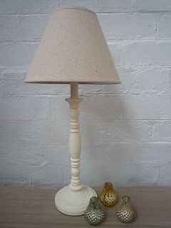 clio cream table lamp by daisy west