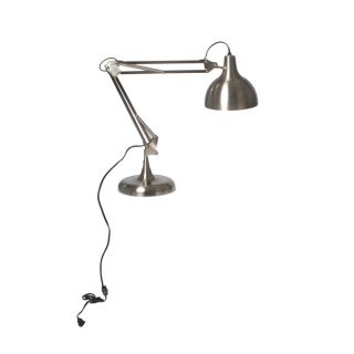 Euro Style Brushed steel Lalla Desk Lamp