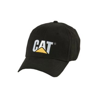 CAT Trademark Cap — Black, Model# W0791  Caps