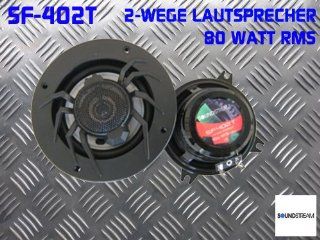 Soundstream SF 402T 4" Arachnid Series 2 way Car Speakers  Vehicle Speakers 
